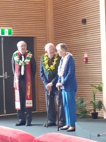 Rev Taylor and Trevor & Barbara Bennett